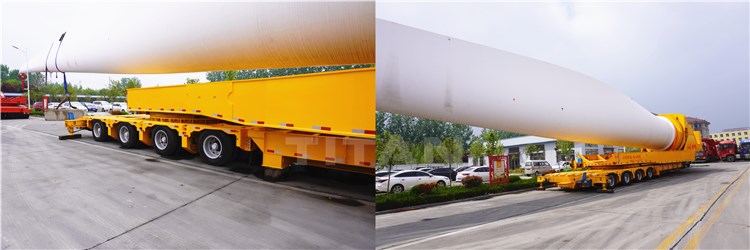Windmill Rotor Blade Lifter for 80m Blade Transportation will be sent to Vietnam
