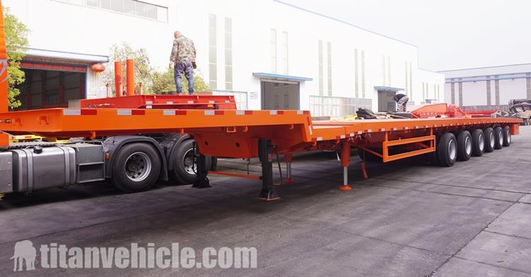 62m Extendable Trailer will be sent to Vietnam Danang