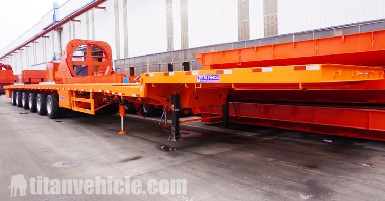 62m Extendable Trailer will be sent to Vietnam Danang