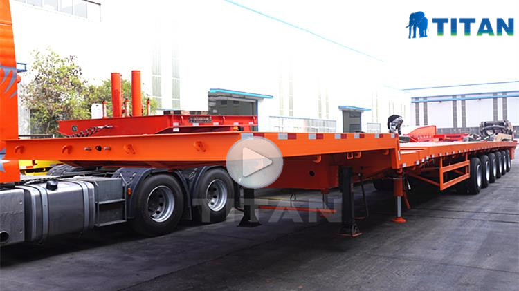 62m Extendable Trailer will be sent to Vietnam Danang