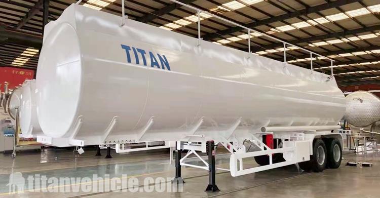 2 Axle Petroleum Tanker Trailer with Bogie Suspension for Sale In Burundi Gitega
