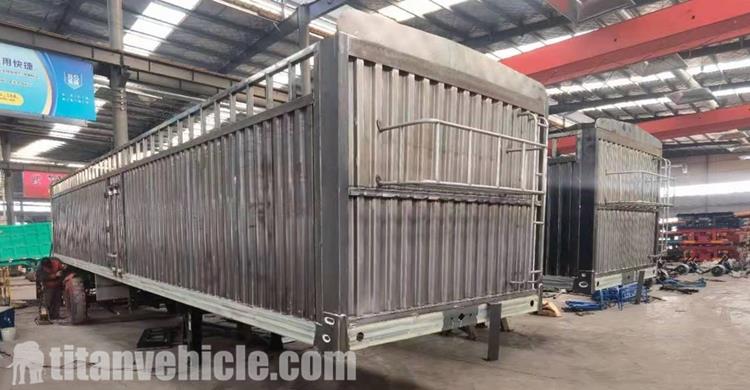60 Ton Fence Cargo Truck Trailer for Sale In Namibia Luderitz