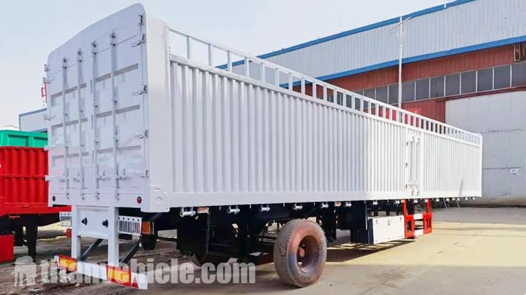 60 Ton Fence Cargo Truck Trailer for Sale In Namibia Luderitz
