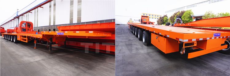6 Axle Wind Blade Trailer Feedback from Vietnam Customer
