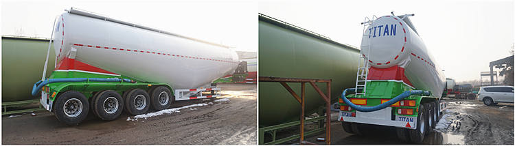 4 Axle Cement Tanker Trailer will be finished and sent to Tanzania