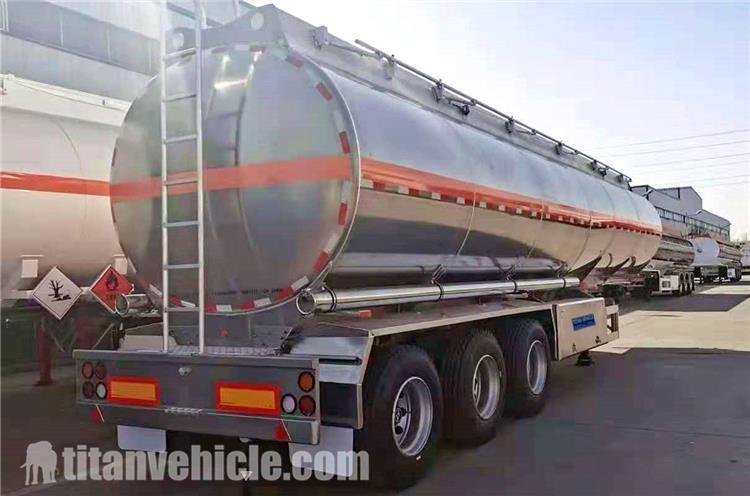 Stainless Steel Fuel Fuel Tanker Trailer Manufacturer