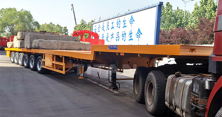 6 Axle 62 Meters Trailer will be Sent to Vietnam