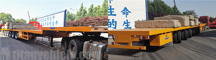 6 Axle 62 Meters Trailer will be Sent to Vietnam