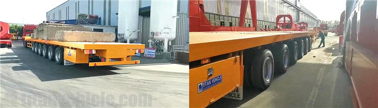 6 Axle 62 Meters Trailer will be Sent to Vietnam