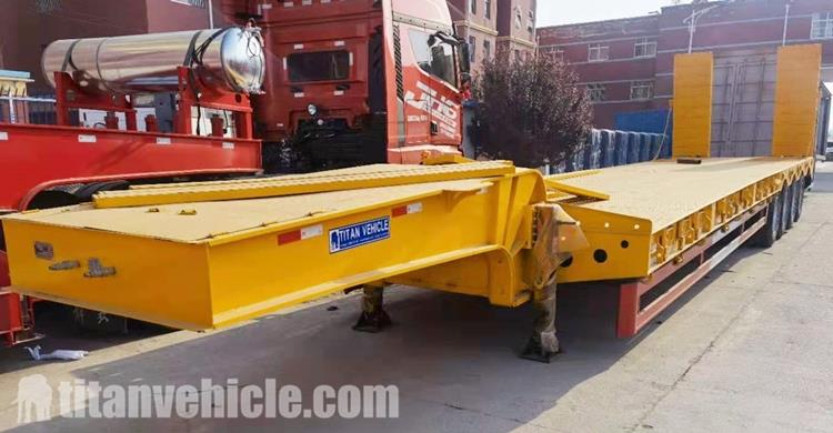 Heavy Haul 100T Excavator Trailer for Sale in Guyana