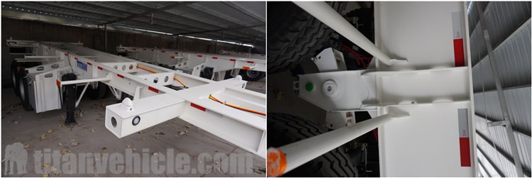 20Ft Container Chassis Trailer will be sent to Nigeria