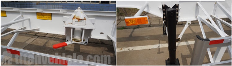 3 Axle 40 Foot Container Chassis Trailer will be sent to Zambia Lusaka