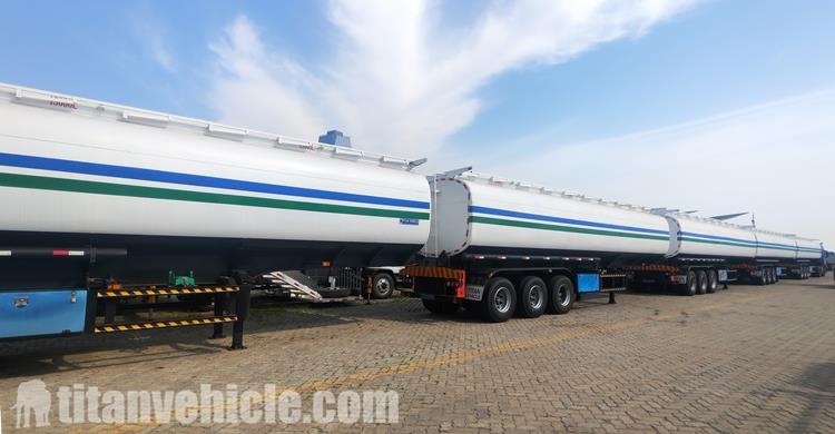 Tri Axle 45000 Liters Petrol Tanker Trailer for Sale Price