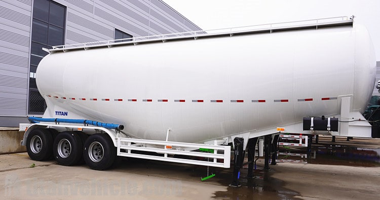 50ton Powder Tanker Trailer for Sale in Zambia
