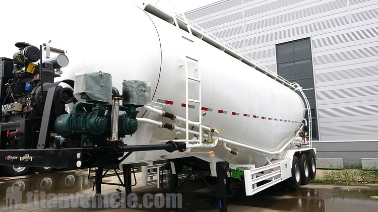 50ton Powder Tanker Trailer for Sale in Zambia