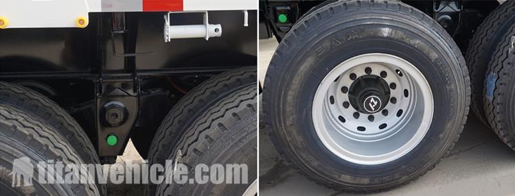 Tri Axle 60 Ton Stake Semi Trailer for Sale in Kenya Nairobi