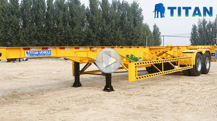 Container Chassis Trailer Video Show