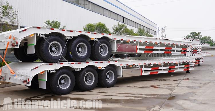 Tri Axle Low Loader Trailer for Sale in Guinea Conakry