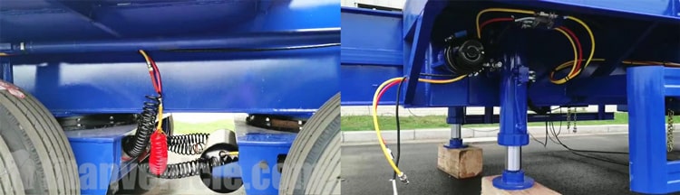 6 Axle 62M Telescopic Trailer will be sent to Mauritius