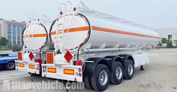 Tri Axle 45000 Lts Petrol Tanker Trailer for Sale In Cote d'Ivoire