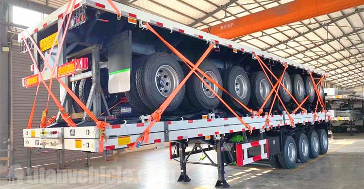 4 Axle Flatbed Tractor Trailer for Sale in Jamaica