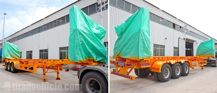 40FT Container Side Loader Truck Trailer for Sale in Fiji