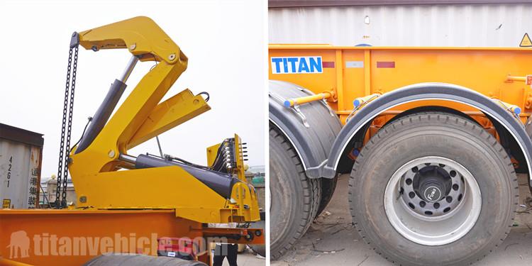 40FT Container Side Loader Truck Trailer for Sale in Fiji