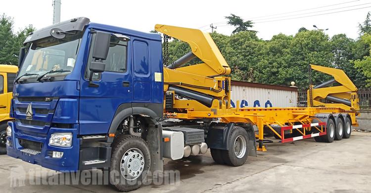 40FT Container Side Loader Truck Trailer for Sale in Fiji