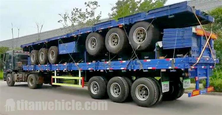 Tri Axle 40T Drop Side Trailer for Sale in Zimbabwe