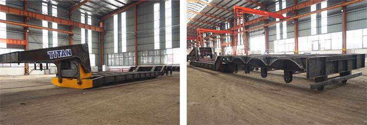 150 Ton Detachable Gooseneck Lowboy Trailer for Sale in Guinea