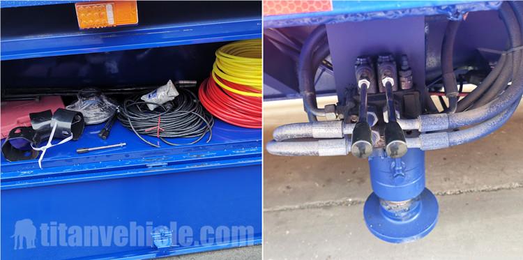 62m Extendable Trailer for Wind Turbine Blade Transportion will be sent to Vietnam 62m Extendable Trailer for Wind Turbine Blade Transportion in TITAN Factory