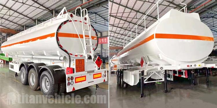 45000 Liters Diesel Tanker Truck Trailer for Sale in Ghana