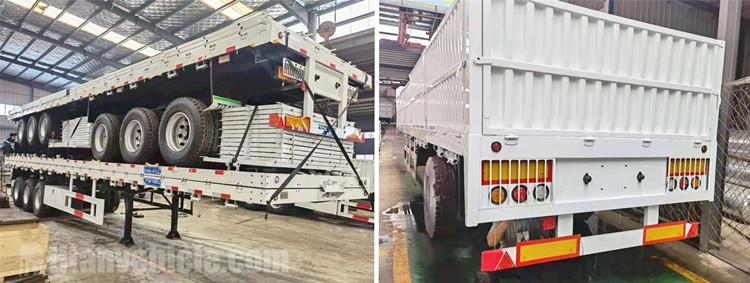 3 Axle 40T Sideboard Trailer for Sale in Kenya