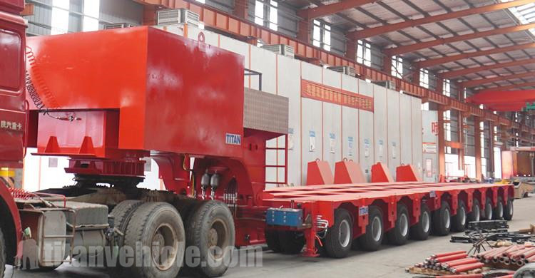 10 Axle Hydraulic Modular Trailer for Sale in Vietnam