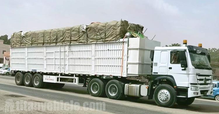 2M High Side Wall Cargo Transport Trailer for Sale in Ghana