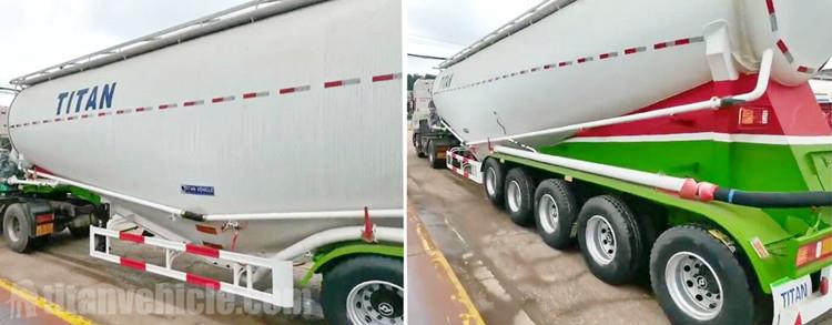 5 Axle 65cbm Bulk Cement Tanker for Sale in Nigeria