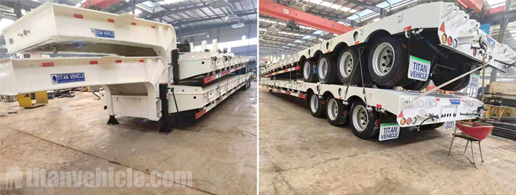 3/4 Axle Low Loader for Sale in Mozambique - TITAN Vehicle