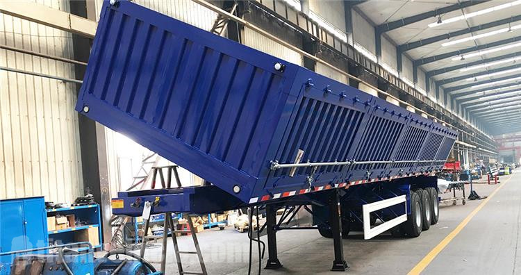 Tri Axle Side Tipper Trailer will be sent to Congo