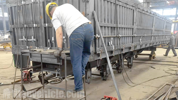 Tri Axle Side Tipper Trailer will be sent to Congo