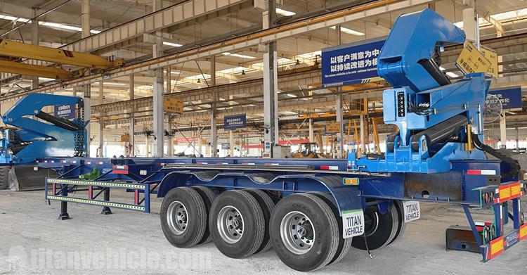 40ft Container Side Lifter Trailer for Sale in Djibouti