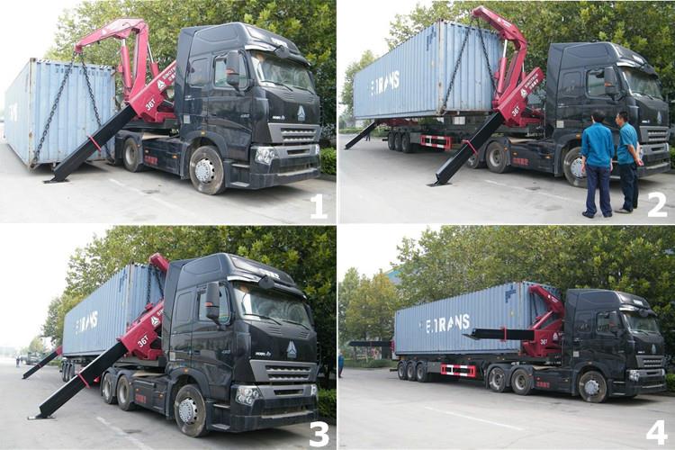 40ft Container Side Lifter Trailer will be sent to Djibouti