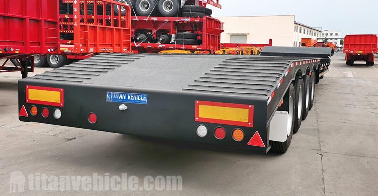 4 Axle 100T Lowbed Trailer for Sale in Malawi