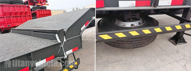 4 Axle 100T Lowbed Trailer for Sale in Malawi