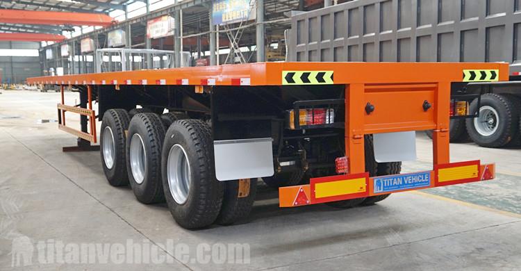 Tri Axle Flat Deck Trailer for Sale in Mali