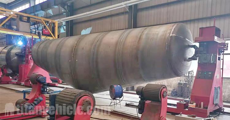 Tri Axle 30cbm Cement Bulker Truck Trailer for Sale in Mauritius