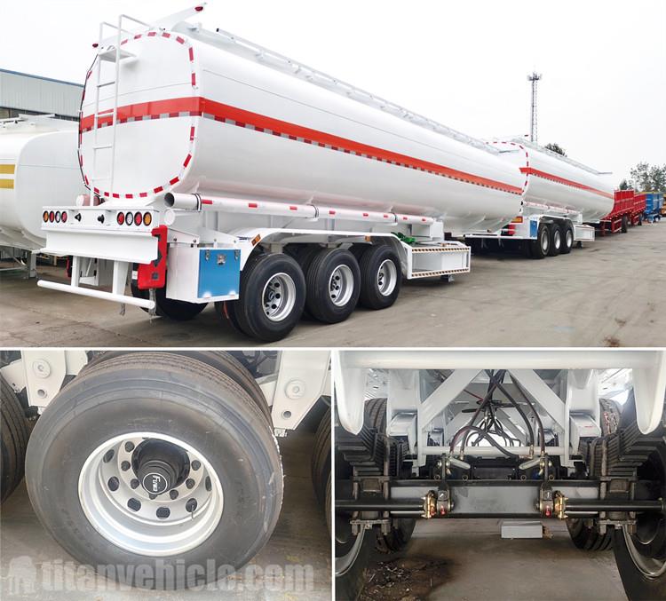 45000 Liters Diesel Tanker Trailer will be sent to Gabon