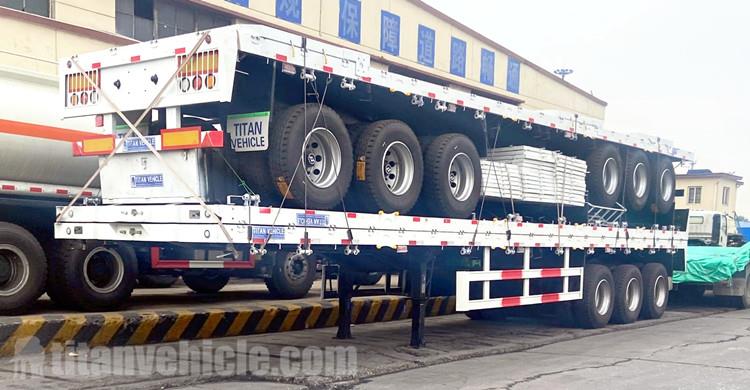 TATA Side Wall Trailer Triaxle for Sale in Mauritania