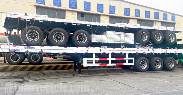 TATA Side Wall Trailer Triaxle for Sale in Mauritania