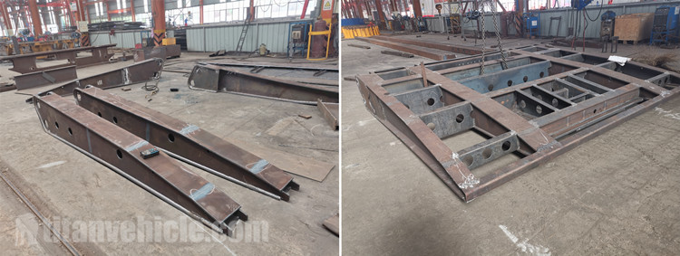 4 Axle Folding Gooseneck Lowboy Trailer for Sale in Kenya