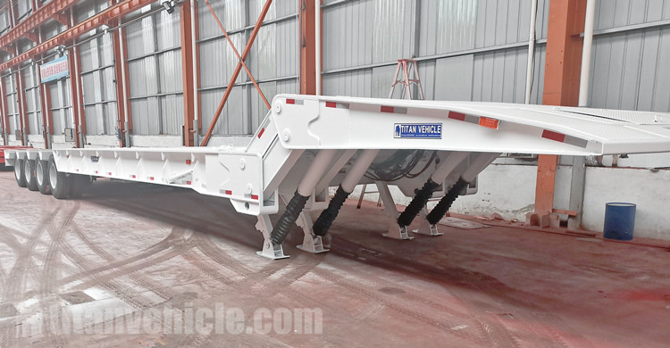 4 Axle Folding Gooseneck Lowboy Trailer for Sale in Kenya